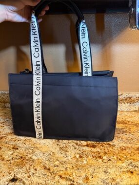 Calvin Klein nylon tote bag